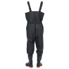 Cuissardes avec bottes et ceinture noir taille 46 
