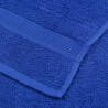 Ensemble de serviettes 8 pcs bleu 360 g/m² 100% coton 