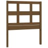 Tête de lit Marron miel 105,5x4x100 cm Bois massif de pin 