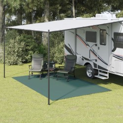 Tapis de tente vert 4x2,5 m 