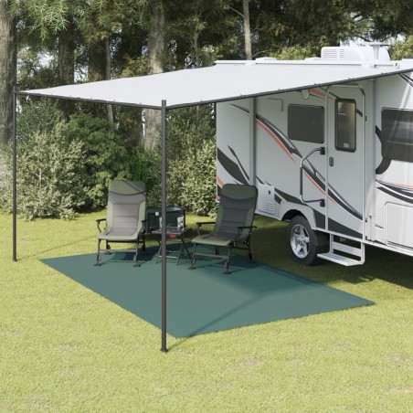 Tapis de tente vert 4x2,5 m 