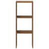 Bibliothèque empilable vieux bois 30x30x80 cm bois d'ingénierie 