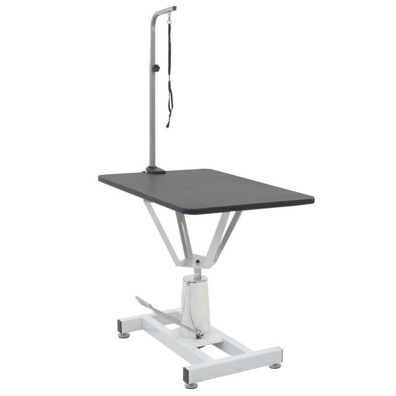 Table Toilettage Ajustable Hydraulique pour Chiens avec Pivot 