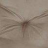 Coussin de banc de jardin taupe 100x(50+50)x7 cm tissu oxford 