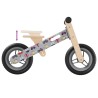 Vélo d'équilibre pour enfants imprimé gris 