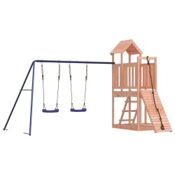 Aire de jeux d'extérieur bois massif de douglas 