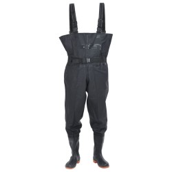 Cuissardes avec bottes et ceinture noir taille 42 