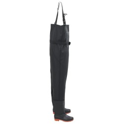 Cuissardes avec bottes et ceinture noir taille 42 