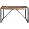 Table à manger 140x140x75 cm bois massif 