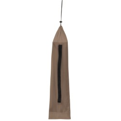 Lit de camping 180x60x19 cm Tissu Oxford et acier Taupe 