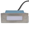 Lampe d'escalier encastrée à 2 LED 44x111x56 mm 