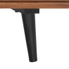 Meuble TV 140x30x40 cm Bois solide d'acacia 