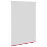 Store enrouleur occultant rouge largeur du tissu 161,6 cm 