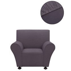 Housse extensible de canapé Anthracite Jersey de polyester 