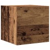 Ensemble de meuble TV mural 9 pcs vieux bois bois d'ingénierie 