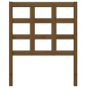 Tête de lit Marron miel 80,5x4x100 cm Bois massif de pin 