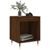 Tables de chevet 2 pcs chêne marron 40x35x50 cm bois ingénierie 
