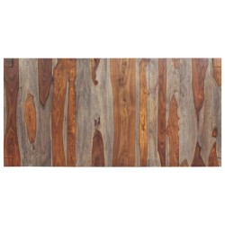 Table à manger Gris 180x90x76 cm Bois massif 