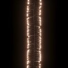Guirlande lumineuse à LED groupées 1000 LED Blanc chaud 11m PVC 