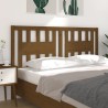 Tête de lit Marron miel 156x4x100 cm Bois massif de pin 