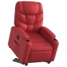 Fauteuil inclinable Rouge Similicuir 