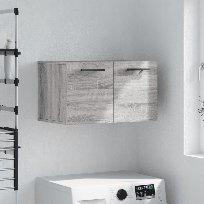 Armoire murale Sonoma gris 60x36,5x35 cm Bois d'ingénierie 