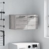 Armoire murale Sonoma gris 60x36,5x35 cm Bois d'ingénierie 