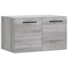 Armoire murale Sonoma gris 60x36,5x35 cm Bois d'ingénierie 