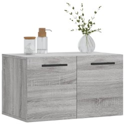 Armoire murale Sonoma gris 60x36,5x35 cm Bois d'ingénierie 