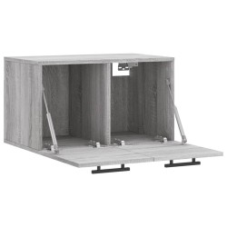 Armoire murale Sonoma gris 60x36,5x35 cm Bois d'ingénierie 