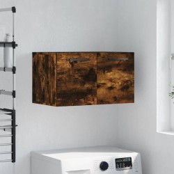 Armoire murale Chêne fumé 60x36,5x35 cm Bois d'ingénierie 