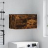 Armoire murale Chêne fumé 60x36,5x35 cm Bois d'ingénierie 