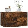 Armoire murale Chêne fumé 60x36,5x35 cm Bois d'ingénierie 