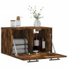 Armoire murale Chêne fumé 60x36,5x35 cm Bois d'ingénierie 