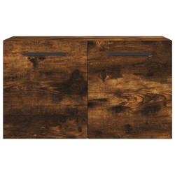 Armoire murale Chêne fumé 60x36,5x35 cm Bois d'ingénierie 