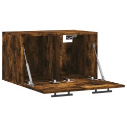 Armoire murale Chêne fumé 60x36,5x35 cm Bois d'ingénierie 
