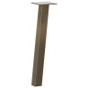Pieds de table basse 4 pièces Acier naturel 30 cm Acier 