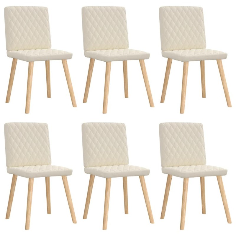 Chaises à manger lot de 6 Lin 