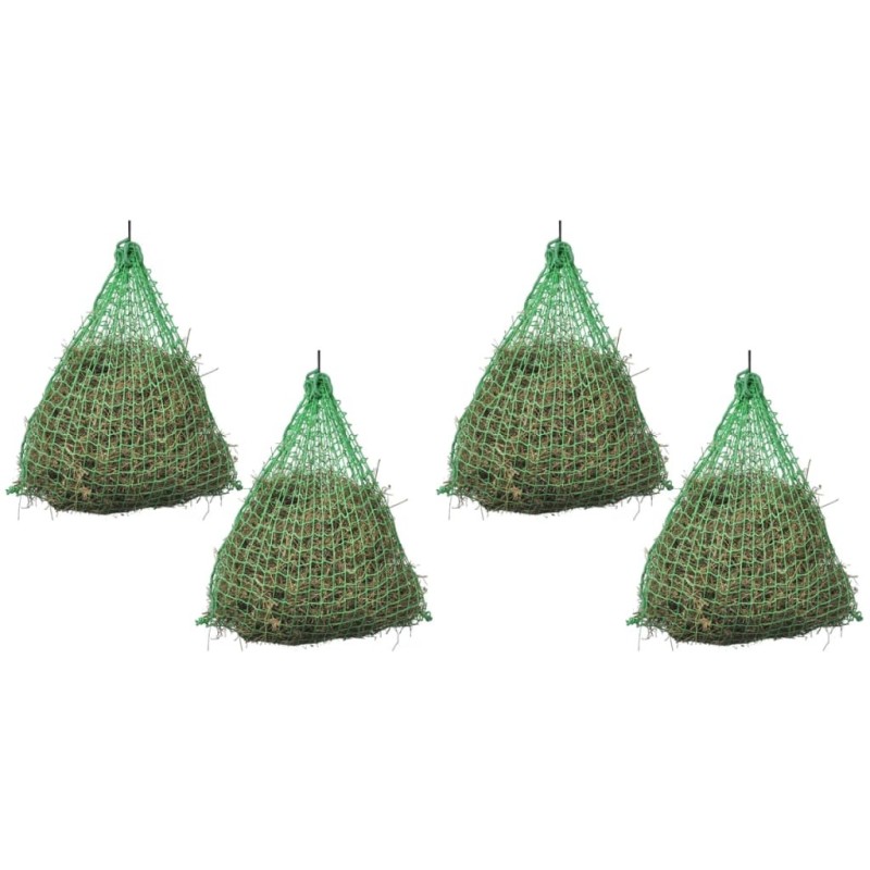 Filet à foin 4 pcs Rond 0,75 x 0,5 m PP 