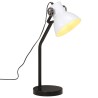 Lampe de bureau 25 W blanc 17x17x60 cm E27 