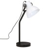 Lampe de bureau 25 W blanc 17x17x60 cm E27 