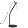 Lampe de bureau 25 W blanc 17x17x60 cm E27 
