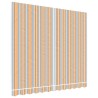 Tissu de remplacement pour auvent rayures multicolores 3x2,5 m 
