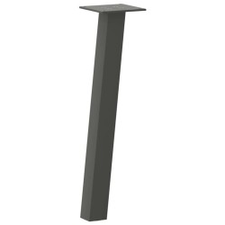 Pieds de table basse 4 pièces Anthracite 30 cm Acier 
