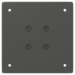 Pieds de table basse 4 pièces Anthracite 30 cm Acier 
