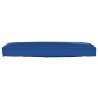 Coussin de banc bleu royal 120x40x8 cm en tissu Oxford 