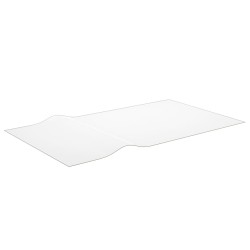 Protecteur de table mat 180x90 cm 2 mm PVC 