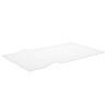 Protecteur de table mat 180x90 cm 2 mm PVC 