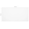 Protecteur de table mat 180x90 cm 2 mm PVC 