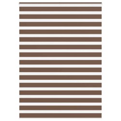 Store zèbre marron 155x230cm largeur du tissu 150,9cm polyester 